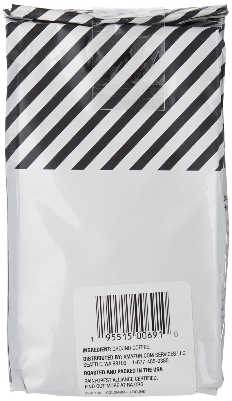 Amazon Fresh Colombia Ground Coffee, Medium Roast, 12 Ounce - Image 3